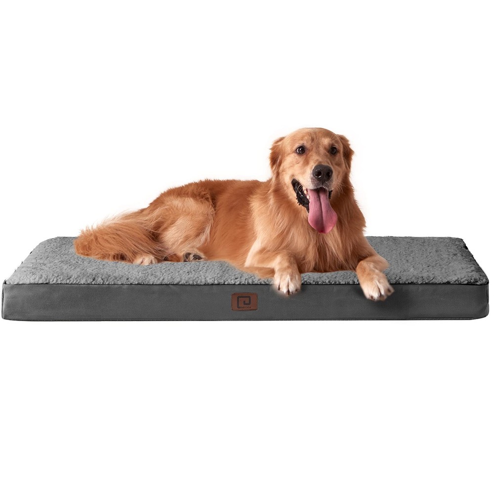 Orthopedic XL Dog Beds for Extra Large Dogs with Removable Washable Cover for...