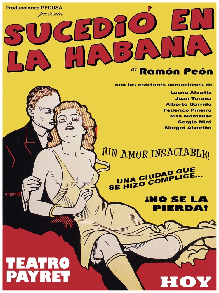 7914.Decoration Poster.Home Room wall interior design.Happened in Havana movie