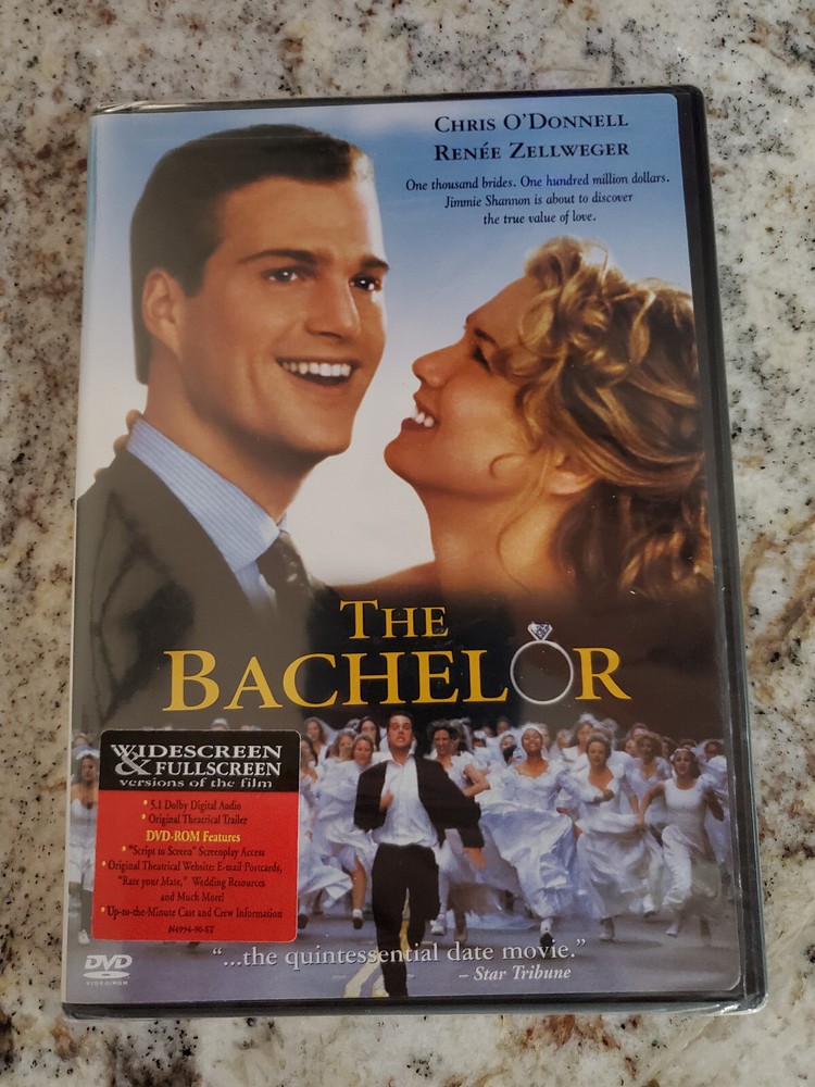 The Bachelor Movie DVD Chris O'Donnell & Renee Zellweger Brand New