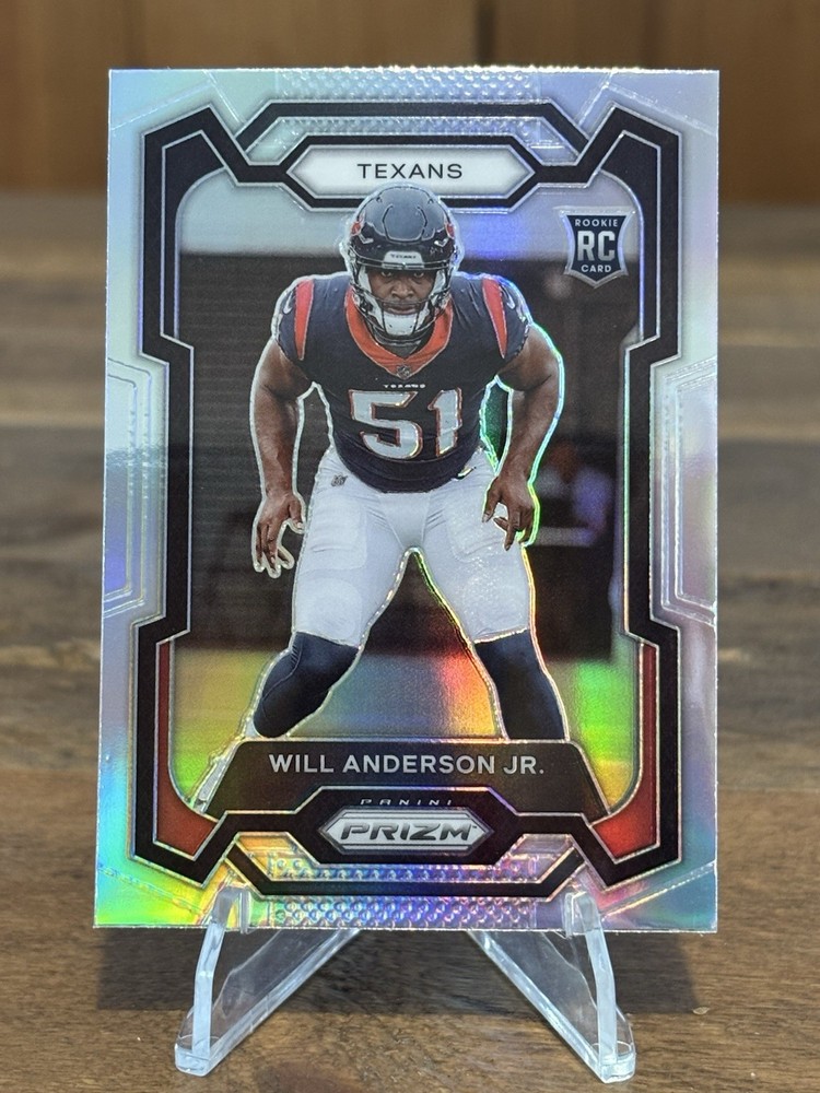 2023 Panini Prizm Will Anderson Jr. Rookie Silver Prizm RC 🔥 Houston Texans