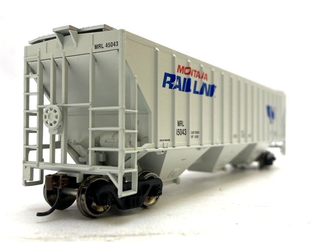 Athearn ATH18761 – HO Scale PS 4740 3-Bay Covered Hopper Montana Rail Link NEW
