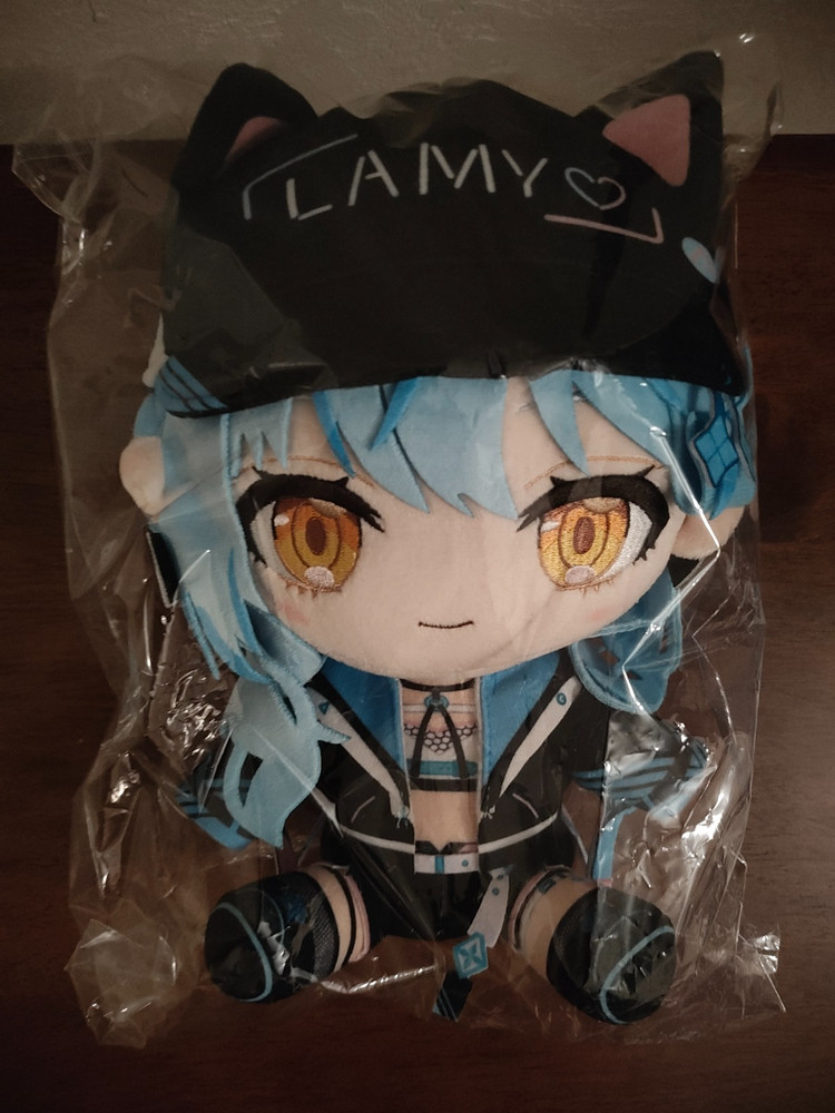 [USA] Hololive Yukihana Lamy Cyber Outfit Commemoration Plush Toy Doll NEW