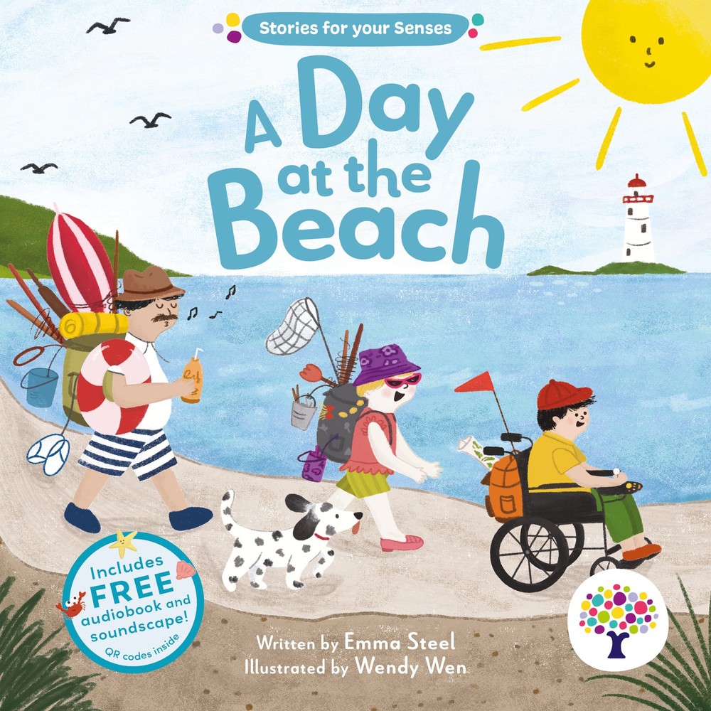 Emma Steel A Day at the Beach (Board Book) Stories for your SensesAnother great item from Rarewaves USA | Free delivery!