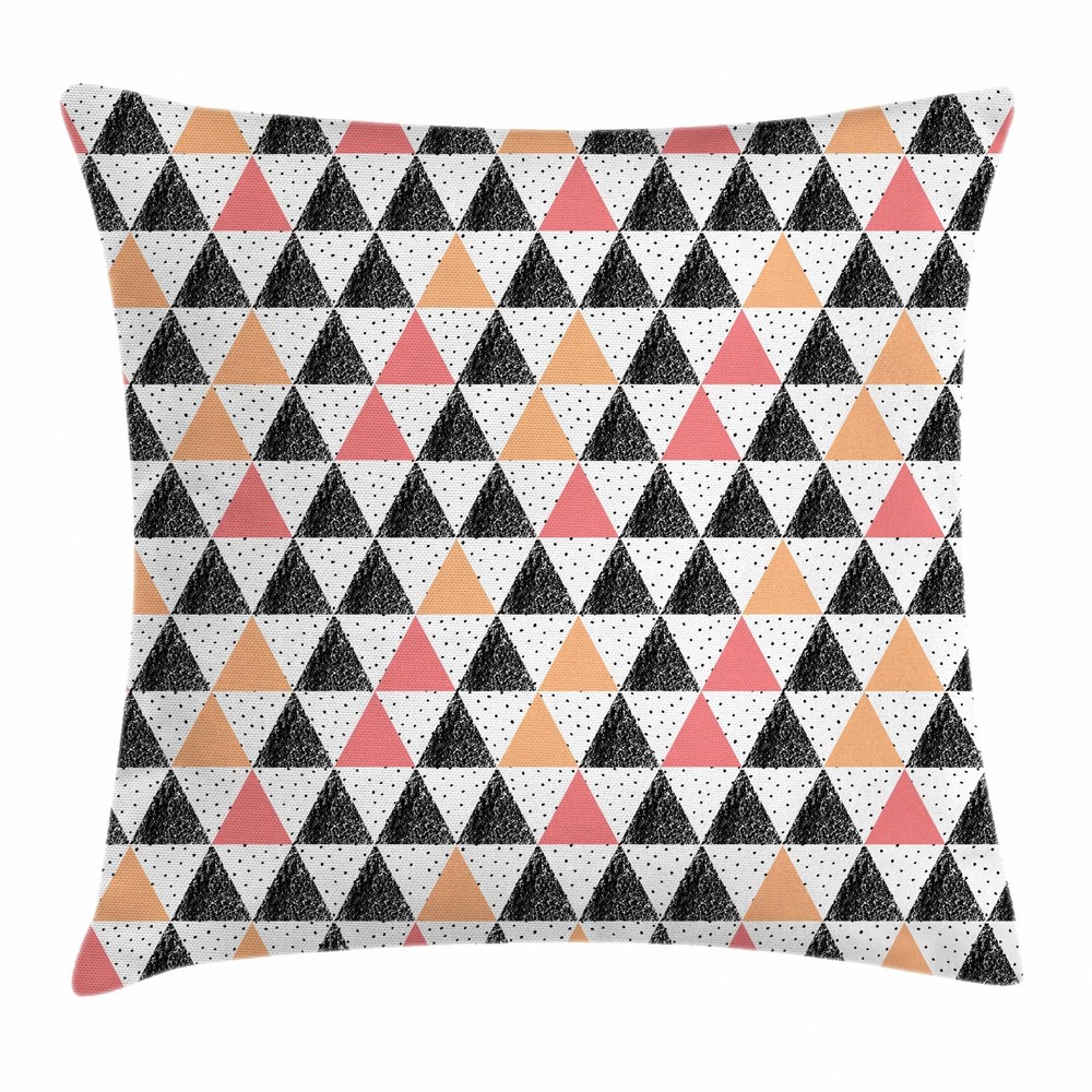 Colorful Geometric Throw Pillow Covers in 8 Sizes for Stylish Home Decor