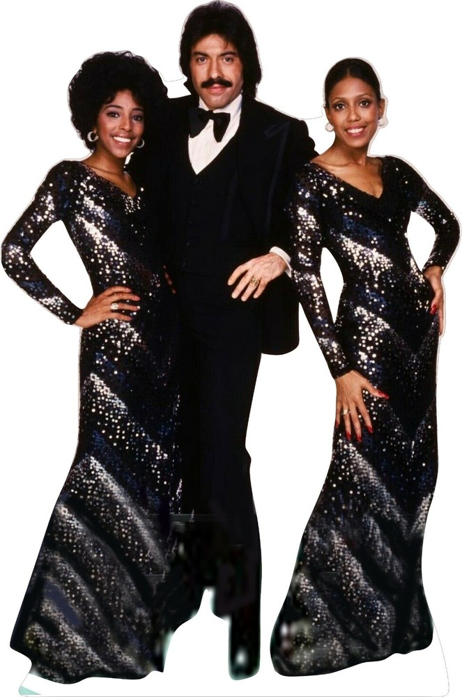 Tony Orlando & Dawn Black Sequin Gown -  69