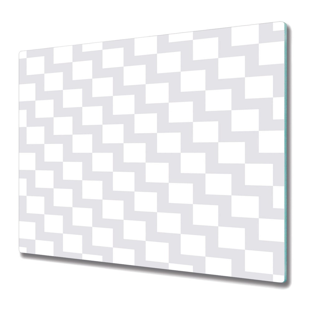 Glass Surface Protector Worktop saver Gentle zigzag skin cover 60x52