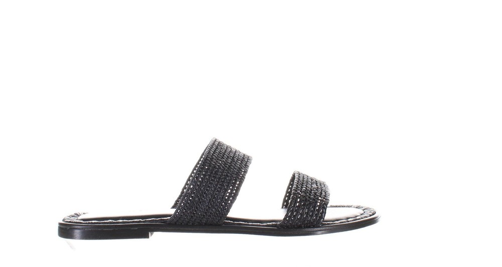 Charles David Womens Kinder Black Sandals Size 8 (7709107)