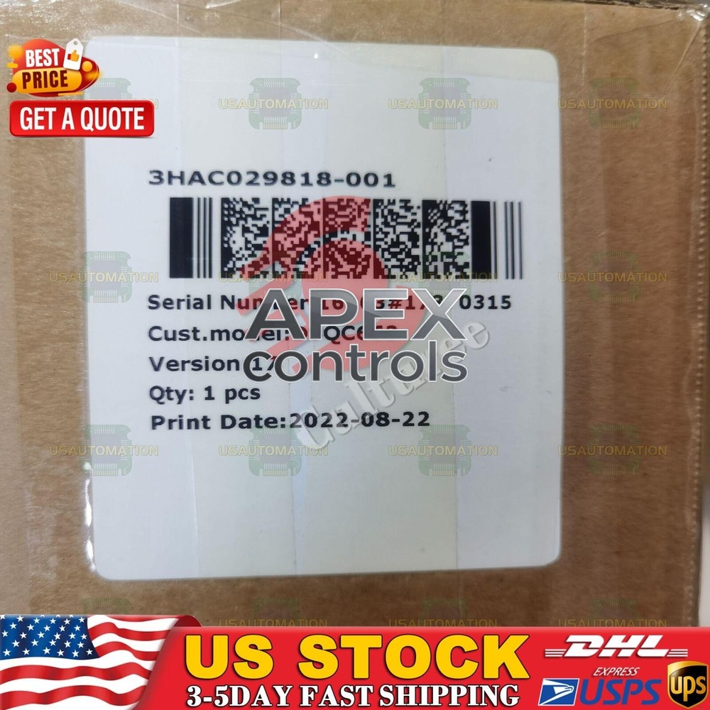 New In Box ABB DSQC663 3HAC029818-001 Robot Servo Drive Fast Shipping