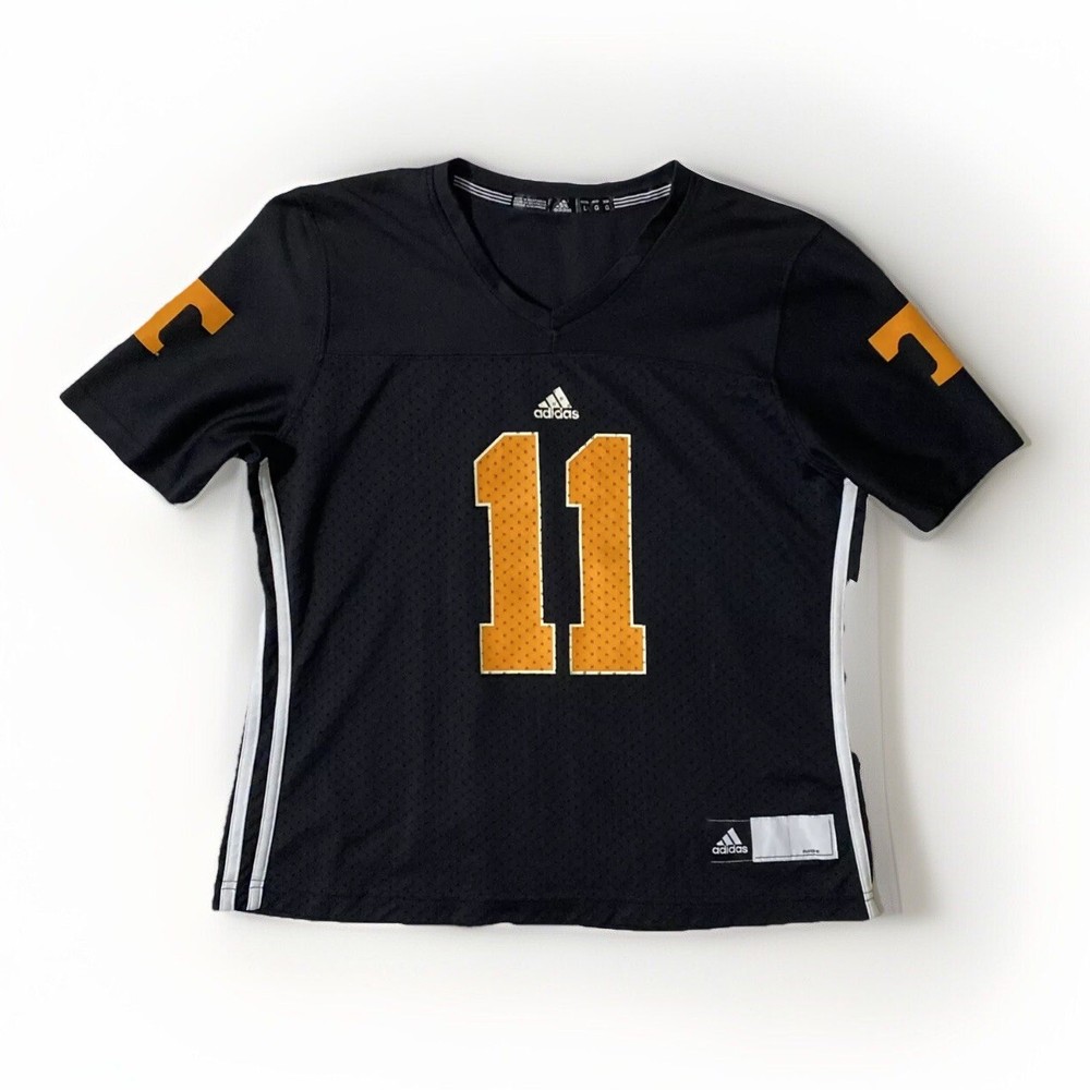 Women adidas Tennessee Volunteers #11 Black Football Jersey Size Large  