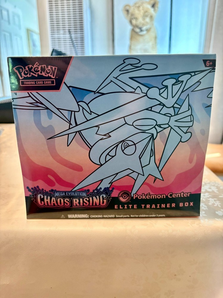 Chaos Rising Pokémon Center Exclusive Elite Trainer Box. Brand New.