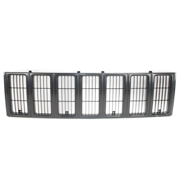 For 97-01 Cherokee (SE & Sport) Front Grille Grill Insert Panel Assembly Black Q