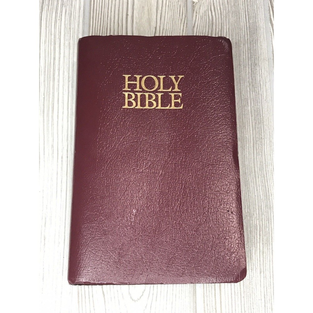 Holy Bible New International Version 2001 Red Letter Bonded Leather
