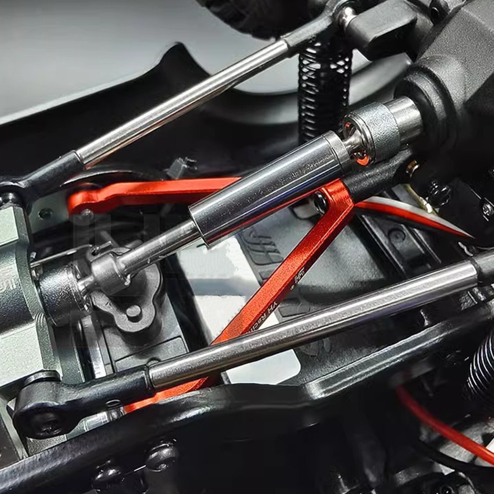 FMS 1/18 FCX24 Metal Upgrade Kit with Upper Connecting Rod for RC Cars