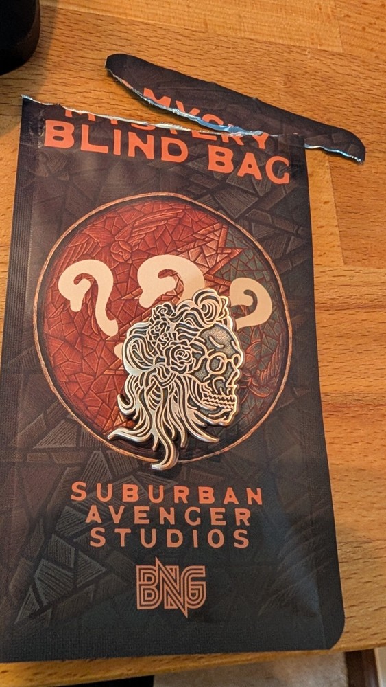 BNG Luke Martin Grateful Dead Pin Special Bronze Edition 1 of 3