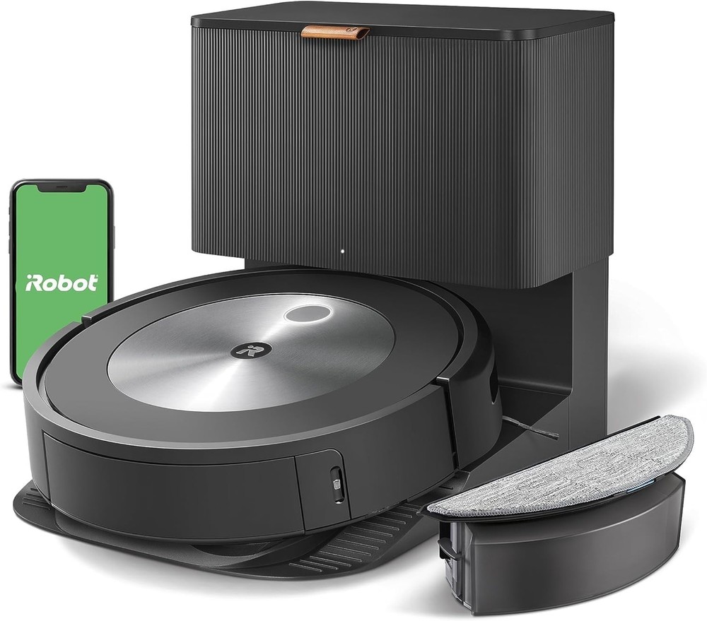 iRobot Roomba j5 Robotic Vacuum Cleaner - Gray (J517020)