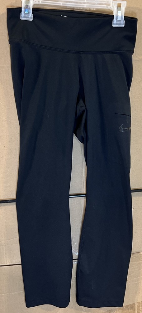 Nike Dri-Fit Active Pants Women’s Medium High Rise RN56323 CA05553 Black