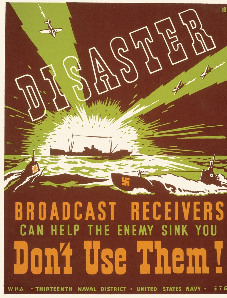 Decor Poster. Fine Graphic Art Design. Broadcast Receivers. Home  Wall Art. 1739