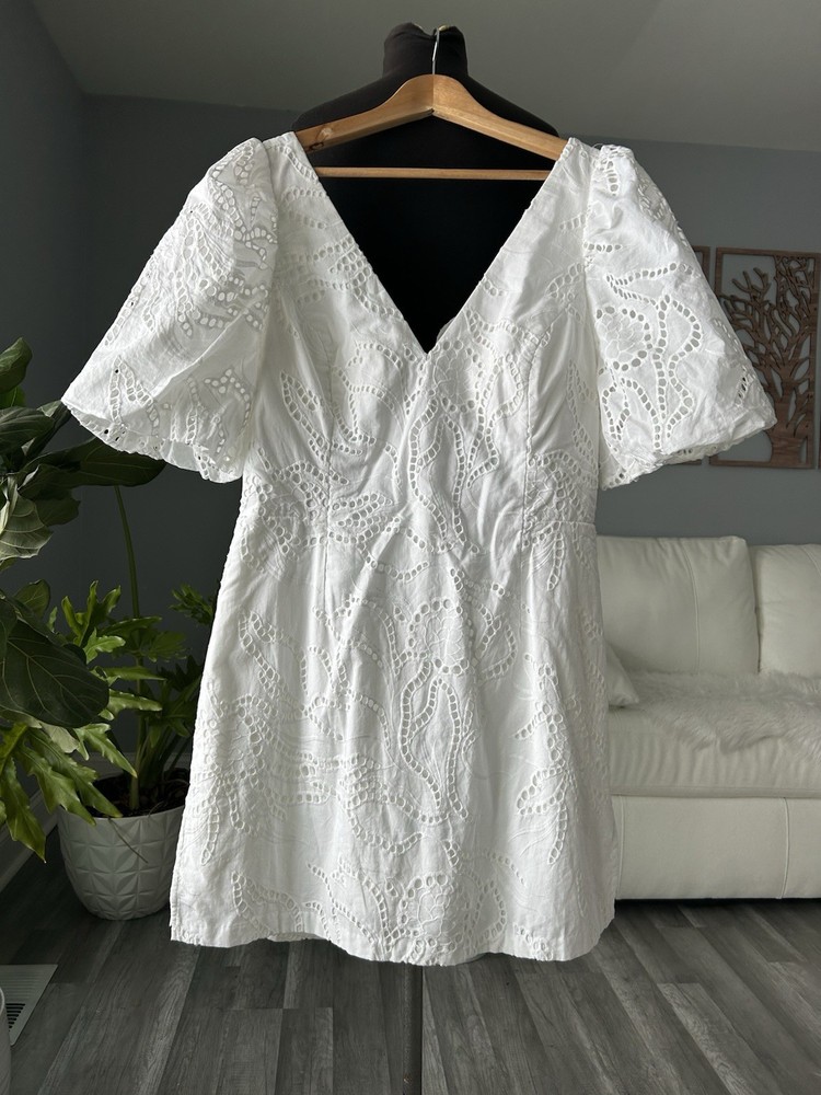 Lily Pulitzer Celestina Romper Eyelet Embroided Size 16  New/without Tags