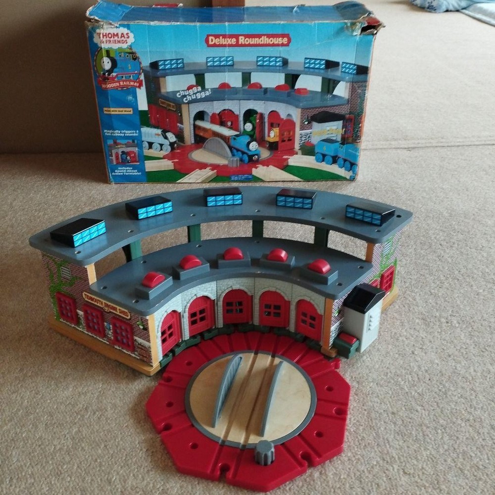 Wooden Toy Thomas Turntable #99bc4f