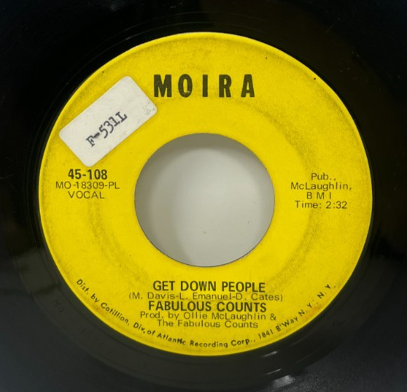 45/7in - Fabulous Counts - 