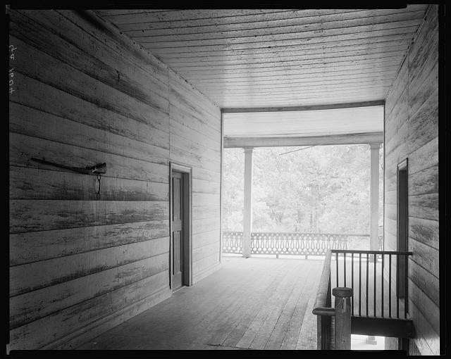 Washington Wilkes County Georgia Woods Plantation Country House 1930s Breezeway