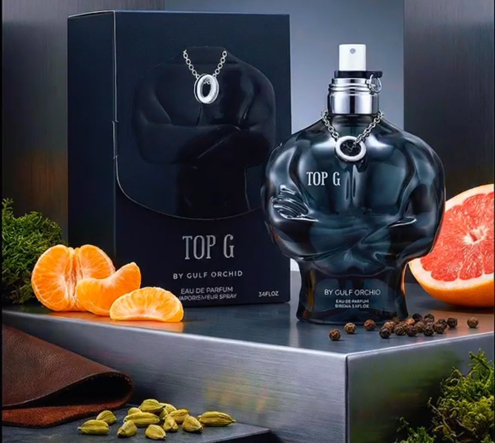 Gulf Orchid Top G Eau de Parfum Spray Regular Size 100ml 3.4 fl oz Grapefruit
