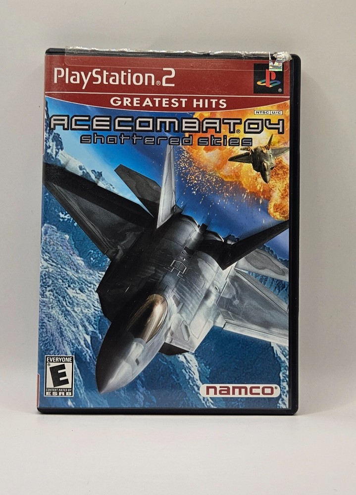 Ace Combat 4 Shattered Skies Greatest Hits PS2 Game CIB 2004-image