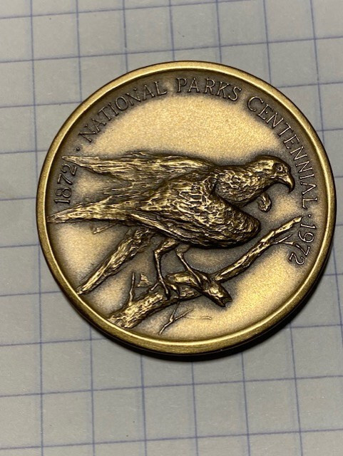 1972 National Parks Centennial, Acadia National Park Medal, Uncirculated-image