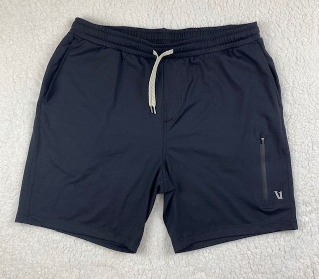 Vuori Sunday Performance Shorts Men's Size XL Athletic Stretch Black V381