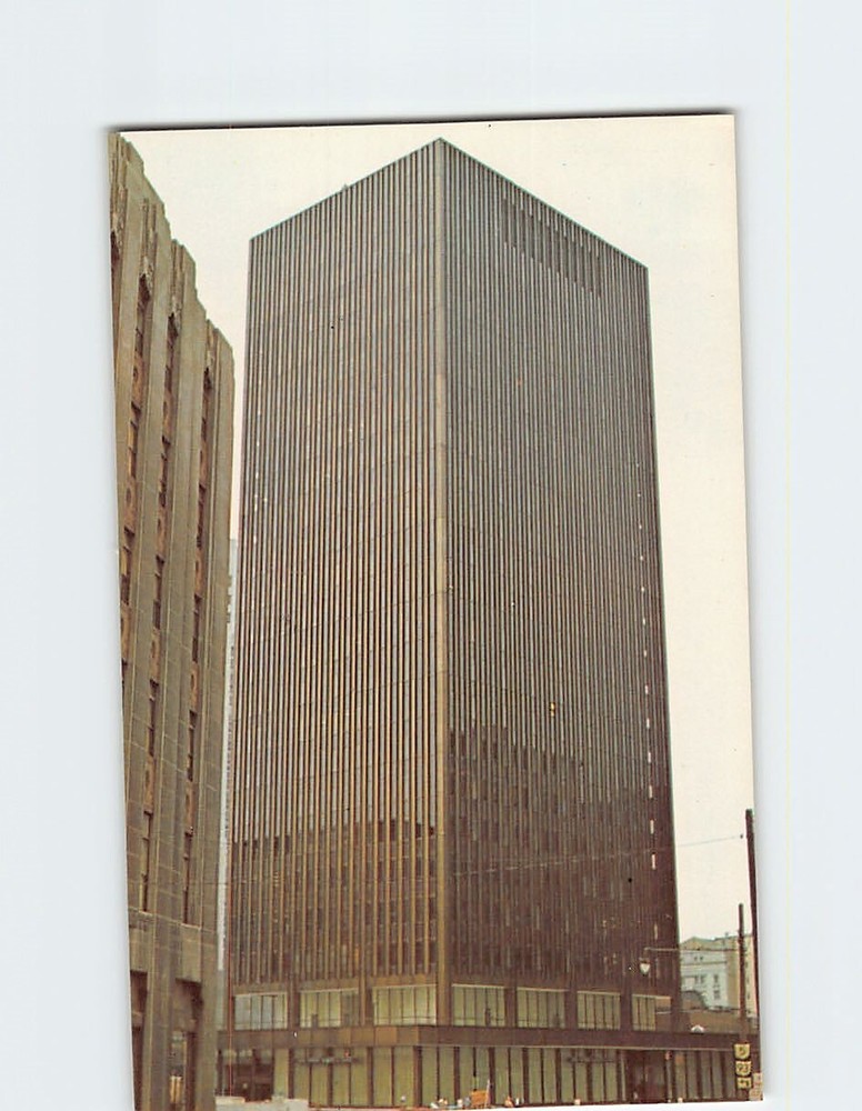 Postcard I Cascade Building Akron Ohio USA