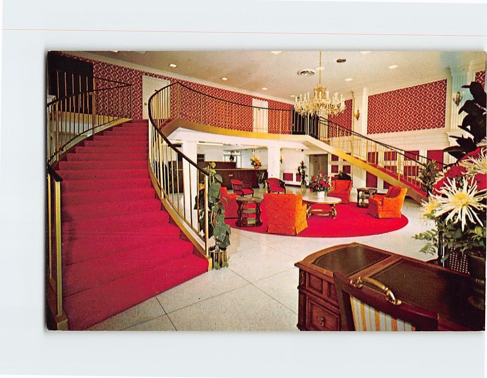 Postcard Ramada Inn Seekonk Massachusetts USA