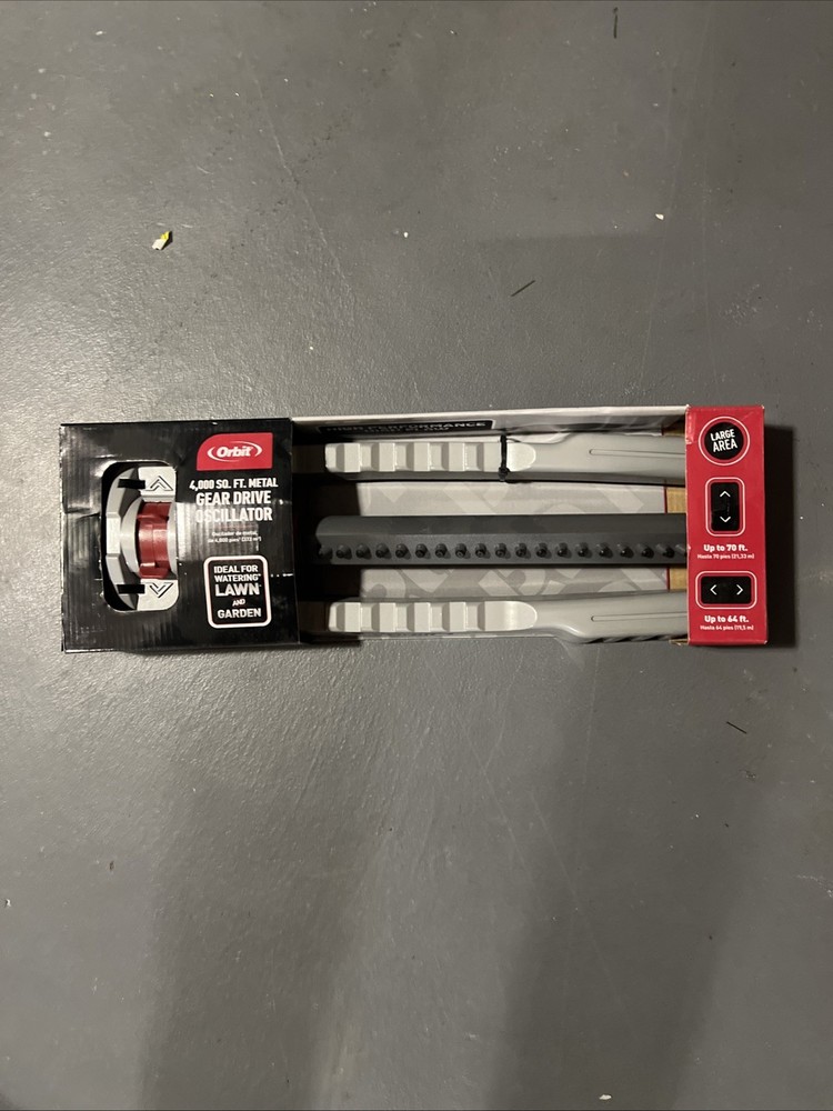 4000 Sq ft metal oscillating oscillator, Lawn Sprinkler; Condition: New