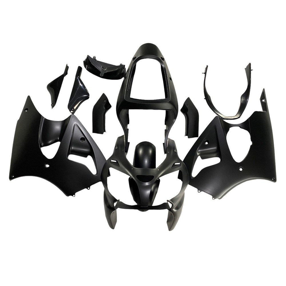 ABS Bodywork For Kawasaki Ninja ZX6R 2000-2002 ZZR600 05-08 Matte Black Fairings