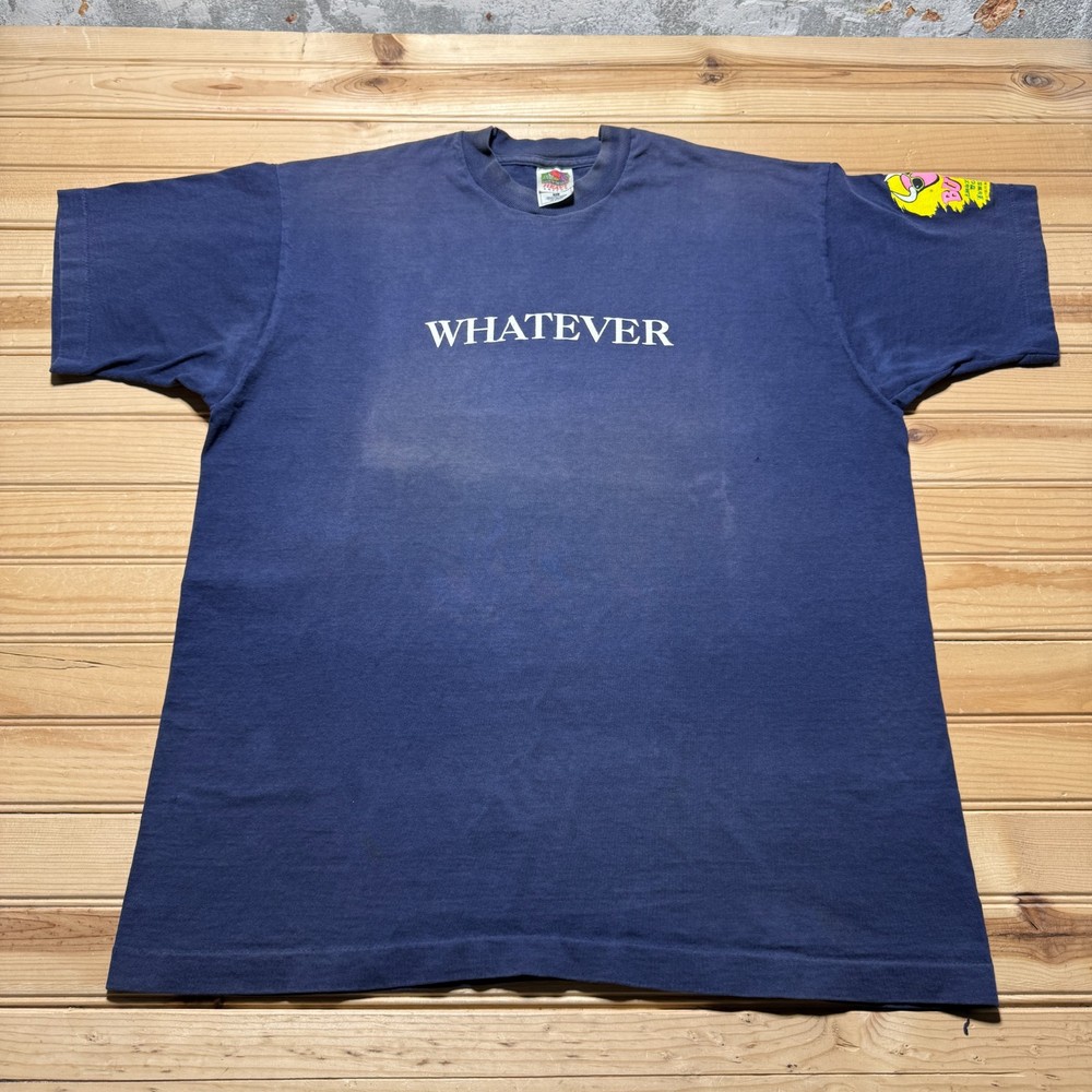 Vintage 90s Bull America's Worst Newspaper Whatever Graphic T-Shirt Men's - XL