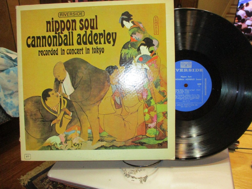 Cannonball Adderley Nippon Soul Riverside Stereo Live Tokyo LP Yusef Lateef NM-