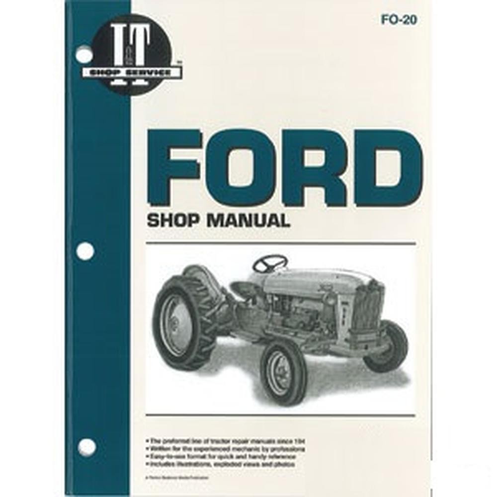 FO20 I & T Shop Service Manual Fits Ford