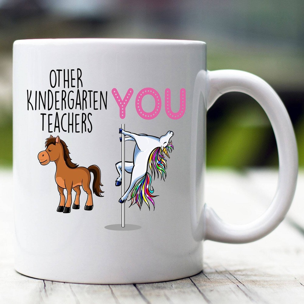 Kindergarten Teacher Gift Kindergarten Teacher Mug Kindergarten Teacher Funny Un