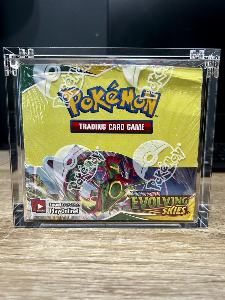 Pokemon Sword and Shield Evolving Skies Booster Box  **SMALL TEAR** READ