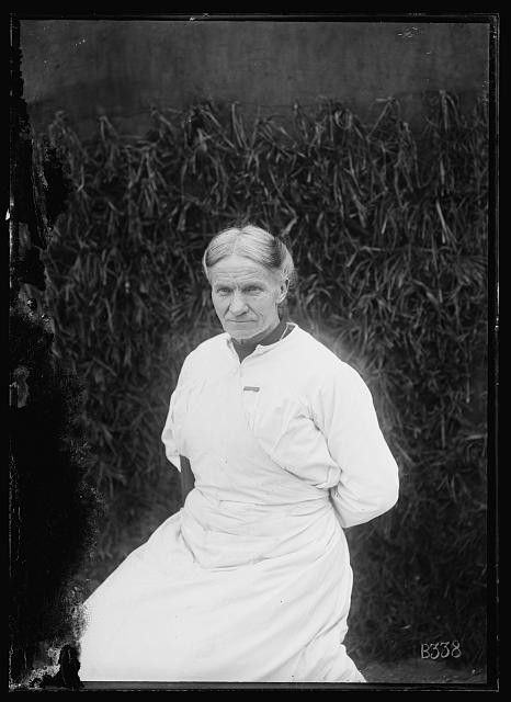 Reims France Mlle Fouriaux 1919 American Red Cross Canteen WWI Portrait