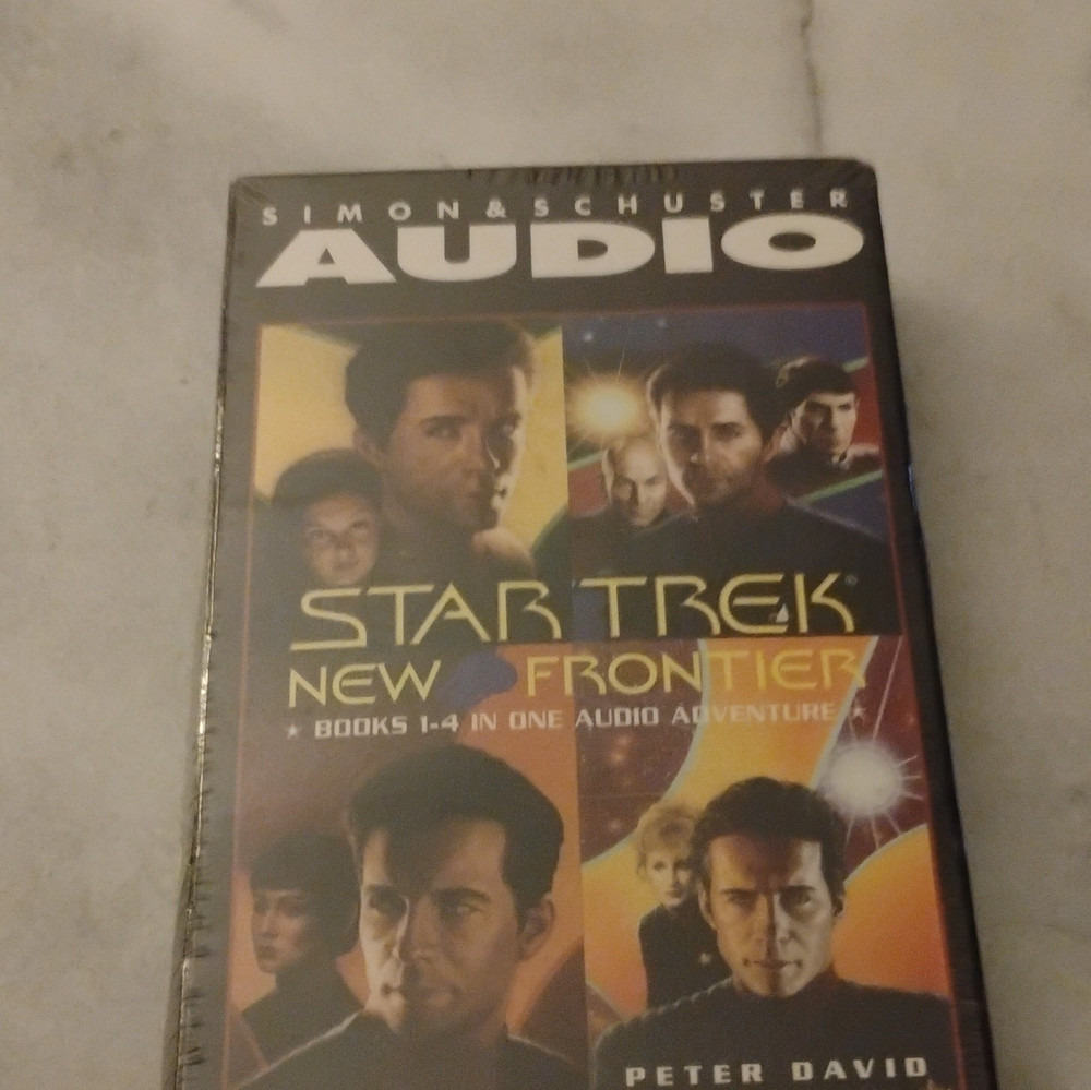 Simon & Schuster Audio Star Trek: New Frontier Audiobook Cassette Peter David