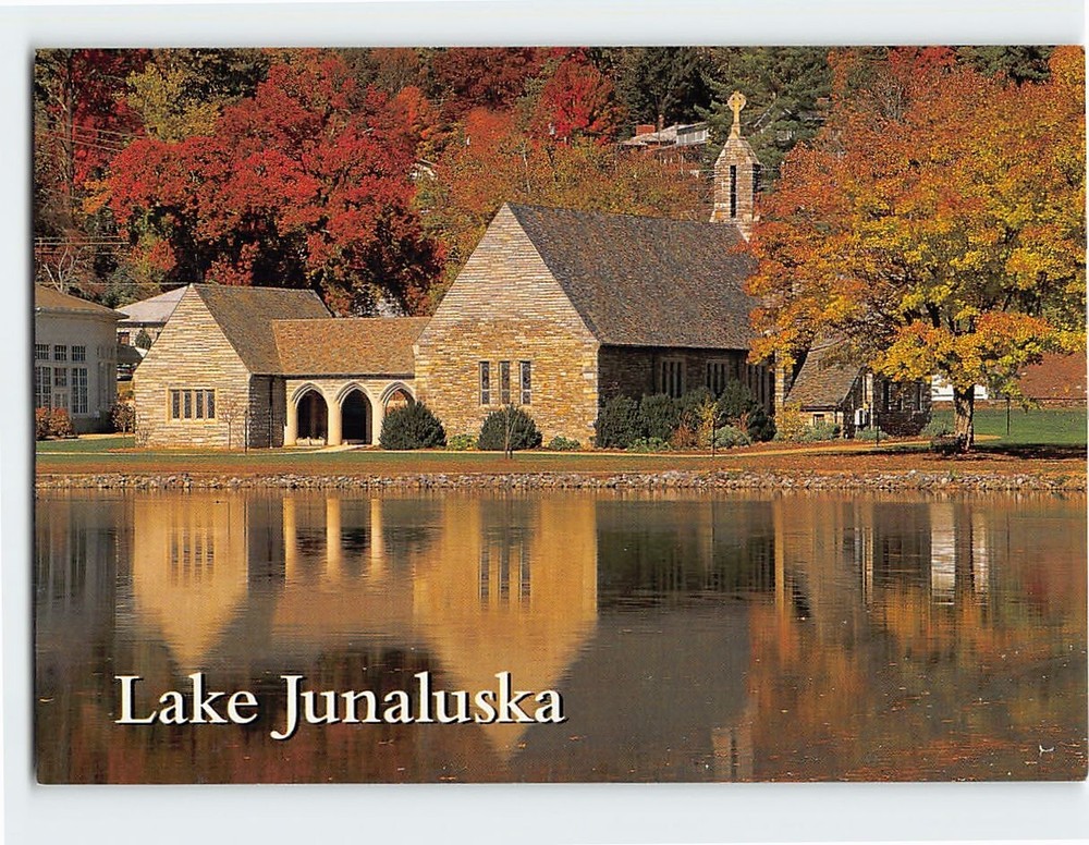 Postcard Memorial Chapel at Lake Junaluska North Carolina
