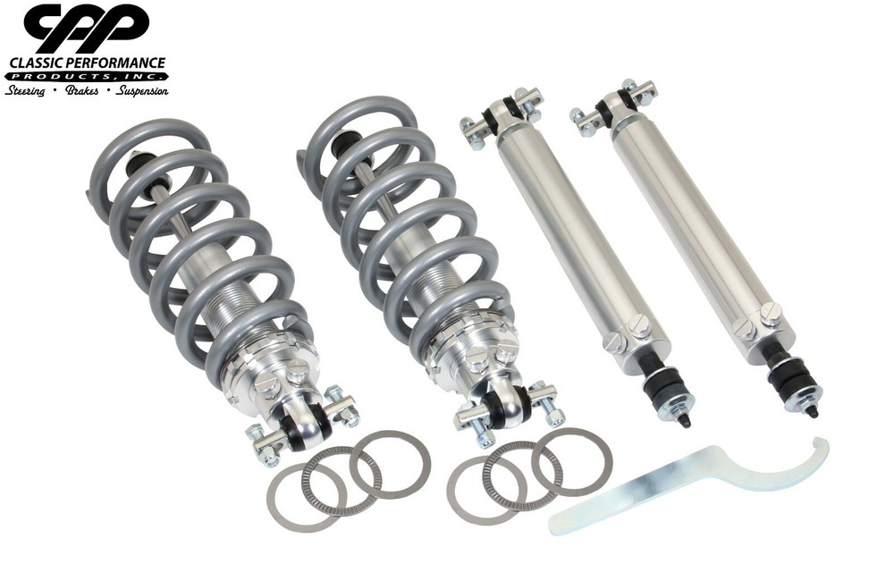 1970-81 Pontiac Firebird Viking Coil Over Conversion Kit 550lb FR RR Adj Shocks