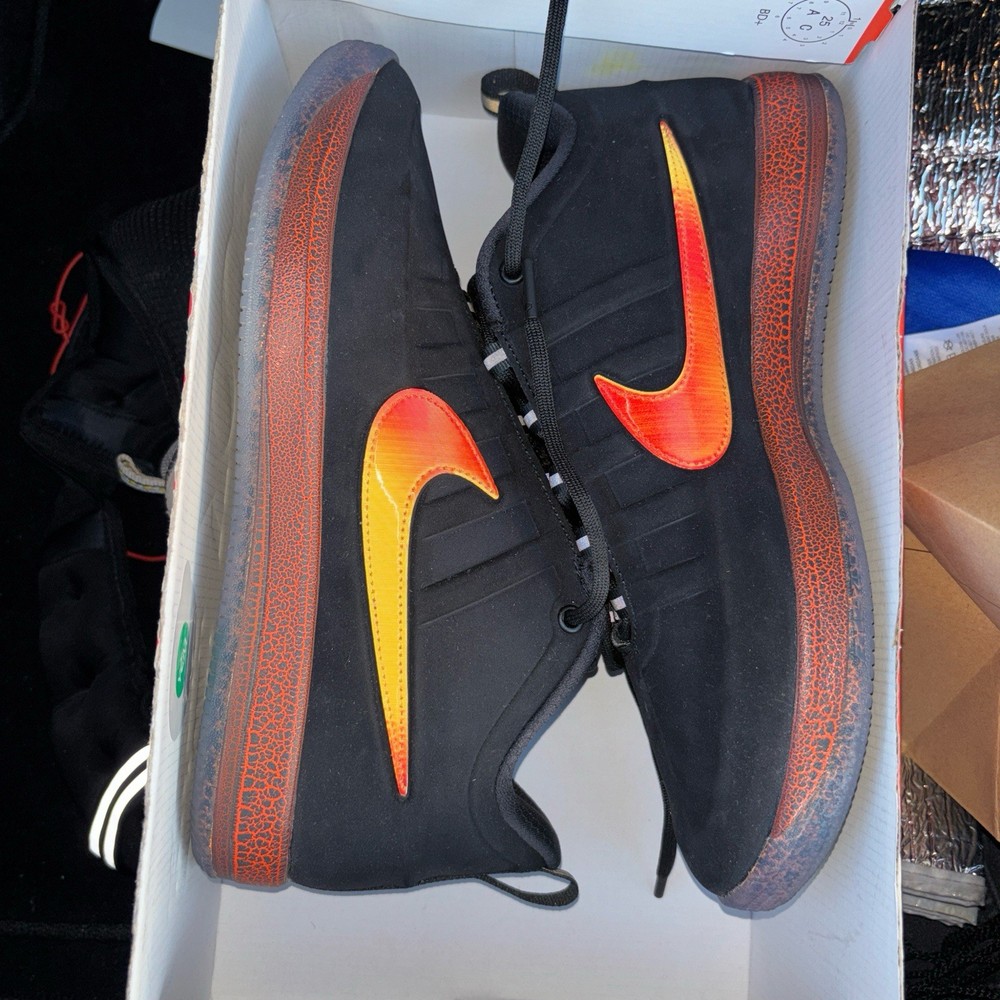 Nike Book 2 Rising Black Multicolor IB6687-001 Mid Top Sneaker Athletic Men