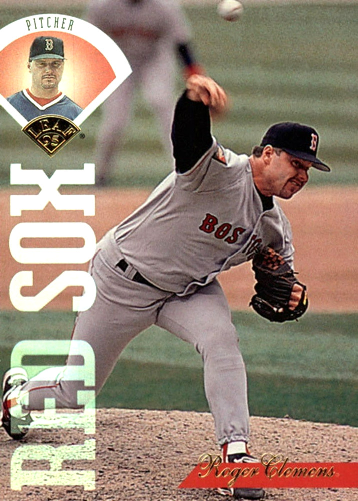 1995 Leaf #255 Roger Clemens Boston Red Sox