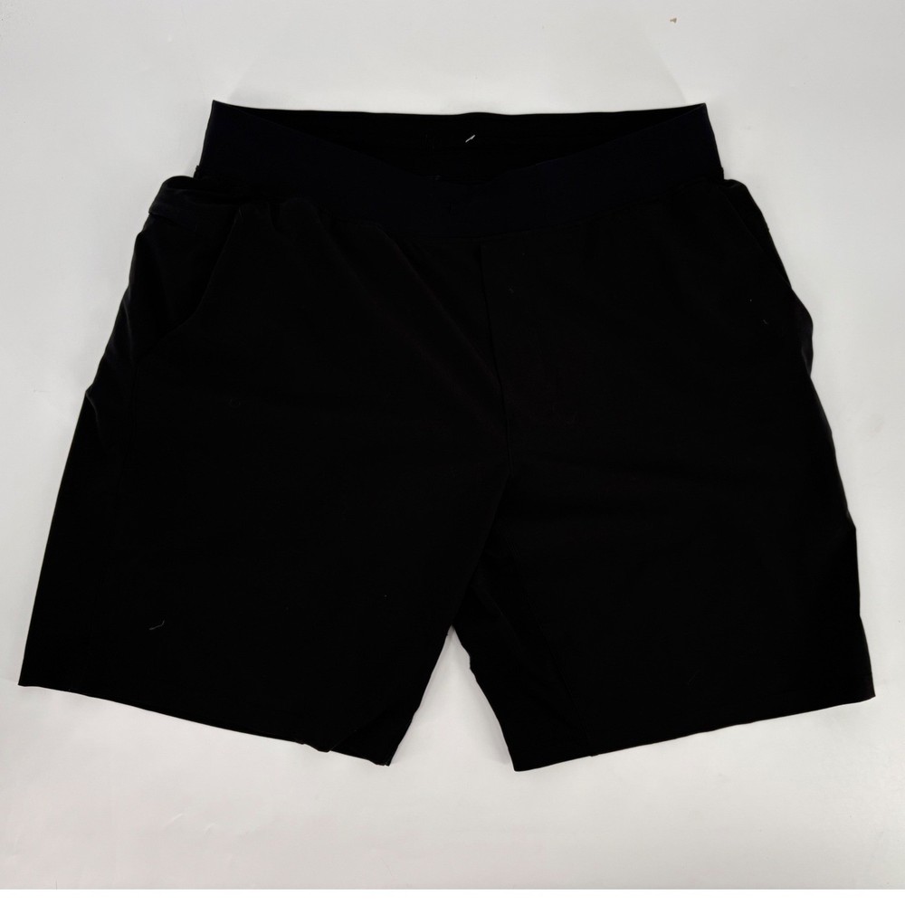 Lululemon Pace Breaker Linerless Shorts Black 7 Inch Inseam Mens XL