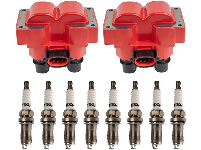 Ignition Coil and Spark Plug Kit fits Ford Thunderbird 1994-1997 4.6L V8 52YCMJ