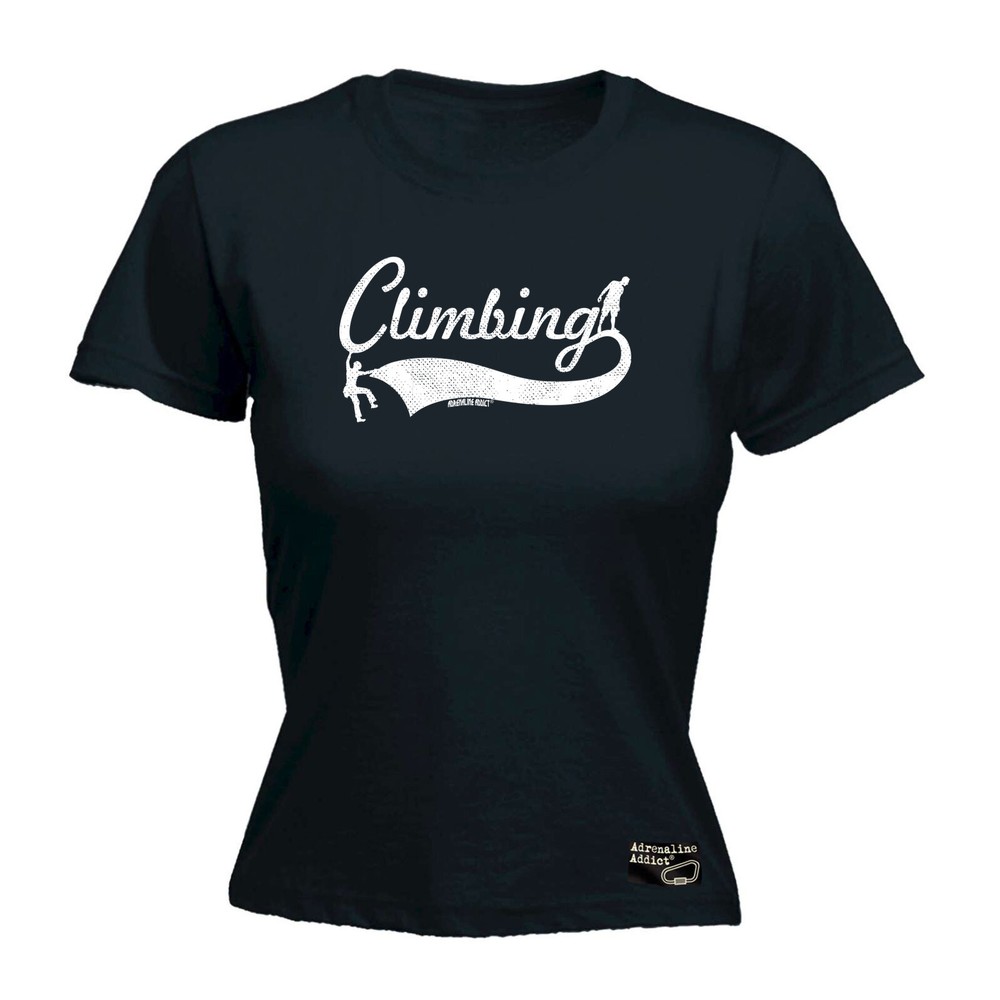 Rock Climbing Aa - Womens T Shirt Funny T-Shirt Novelty gift tshirt