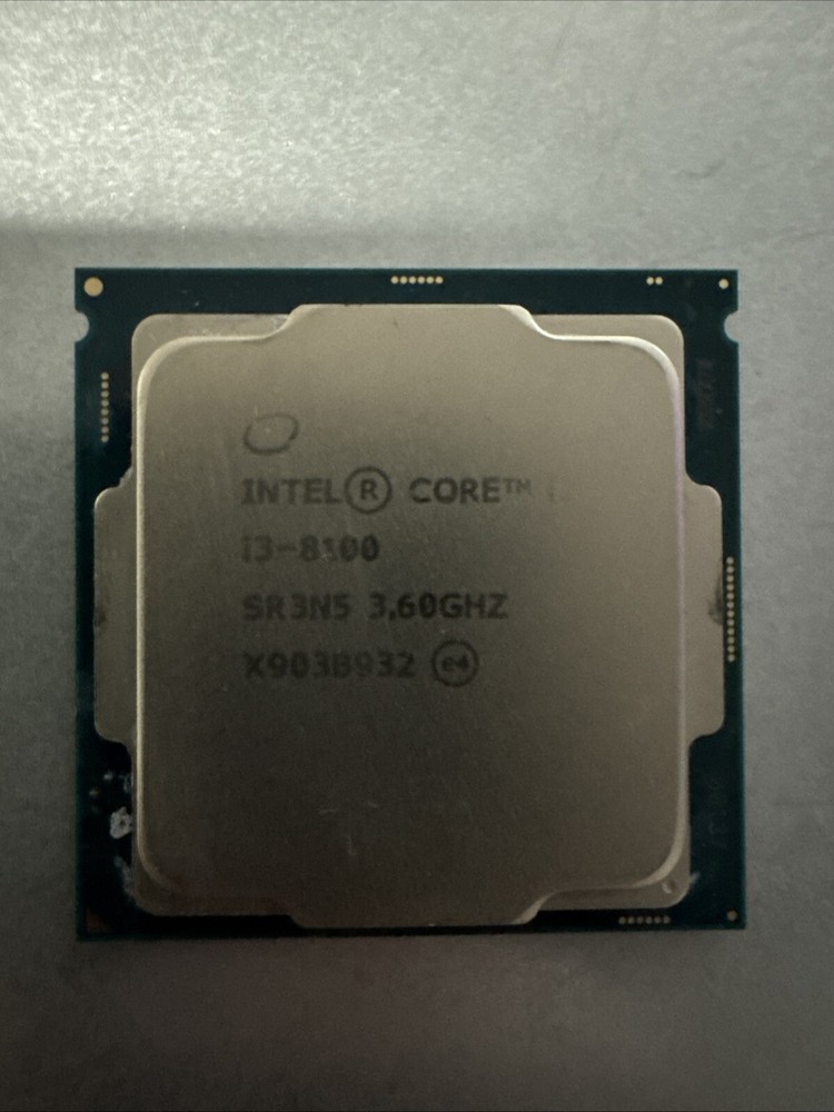 Intel SR3N5 i3-8100 3.6GHz 6MB Cache Quad Core Processor