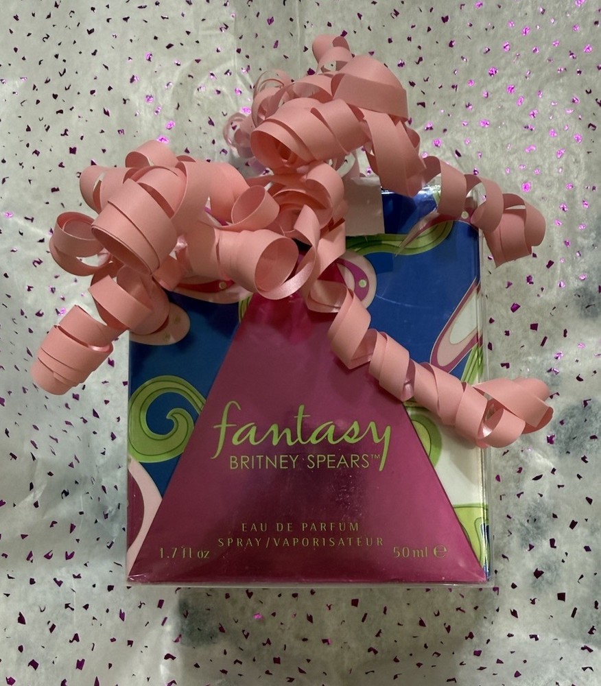 Britney Spears Fantasy Eau De Parfum Spray 50 ml / 1.7 oz NIB - Factory Sealed