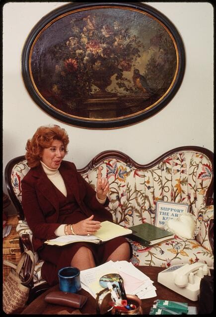 Photo:Beverly Sills, head, New York City Opera Company, NYC 1